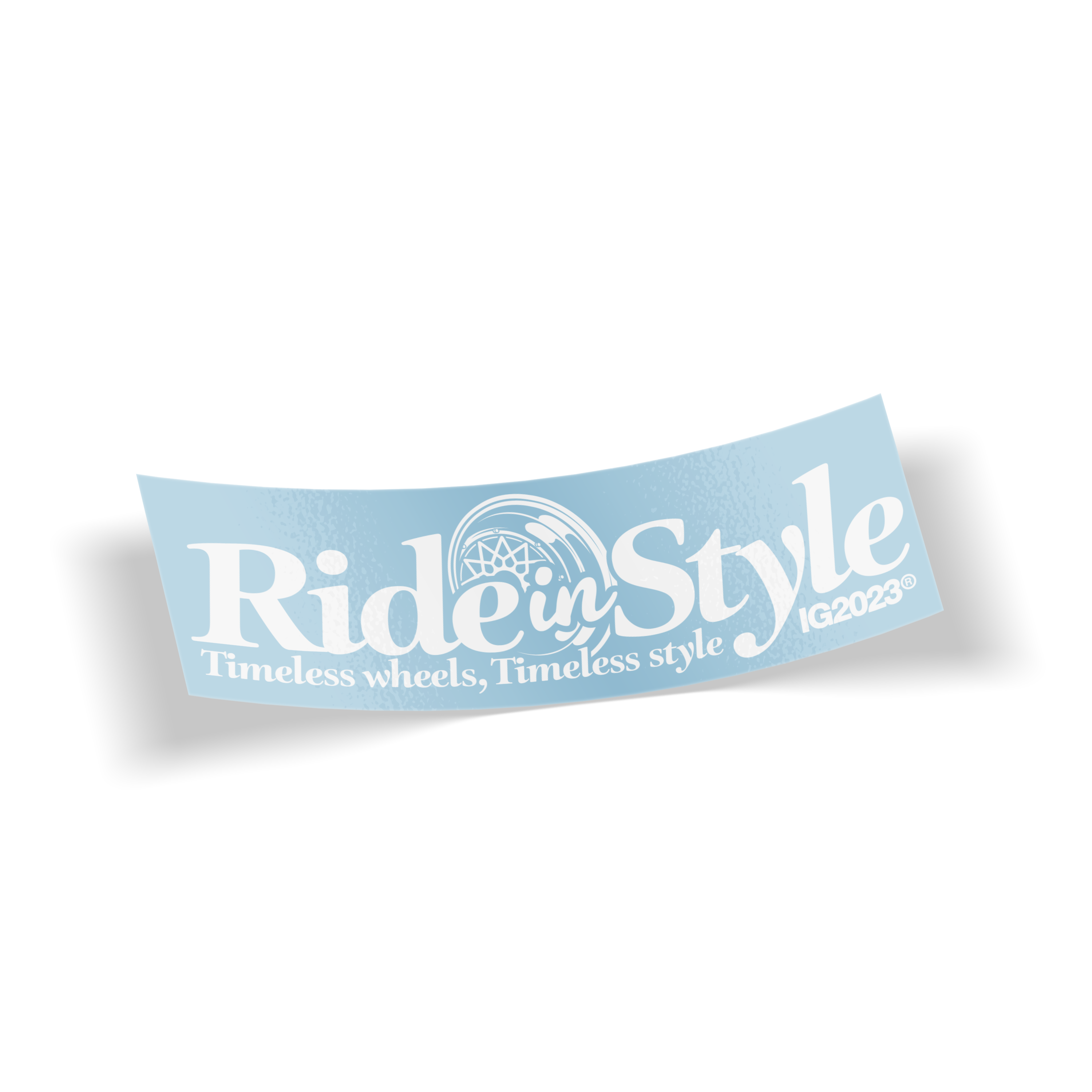 Ride In Style Diecut