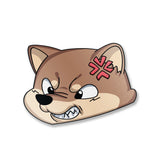 Angry Shibe Peeker