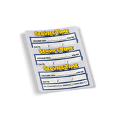 Oil Change Stickers