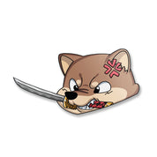Angry Shibe Peeker