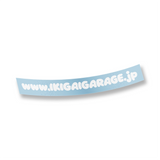 Ikigai Garage URL Diecut