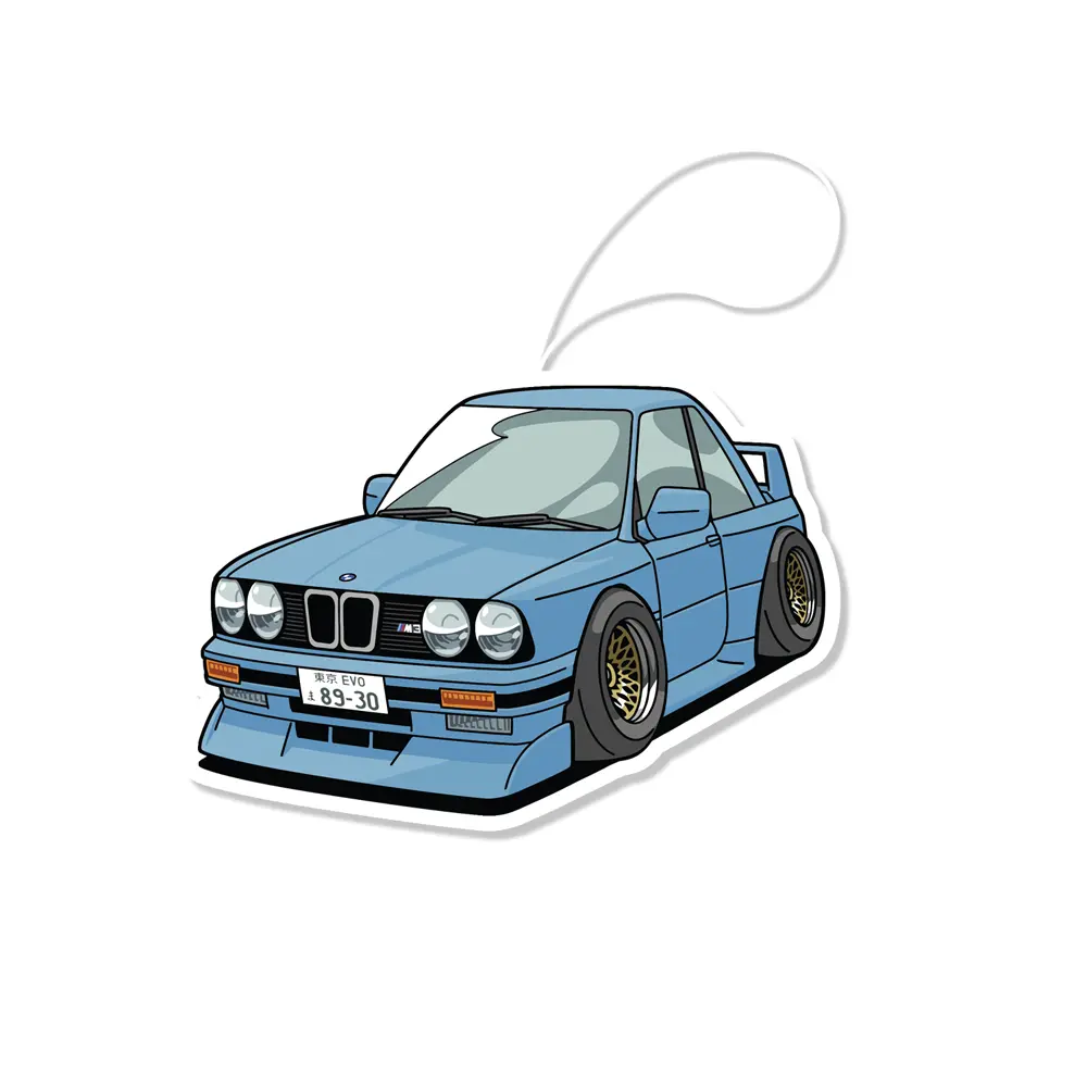 Blue e30 Air Freshener